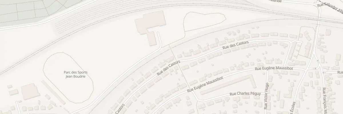 Plan du 68 Rue des Castors à Lucé