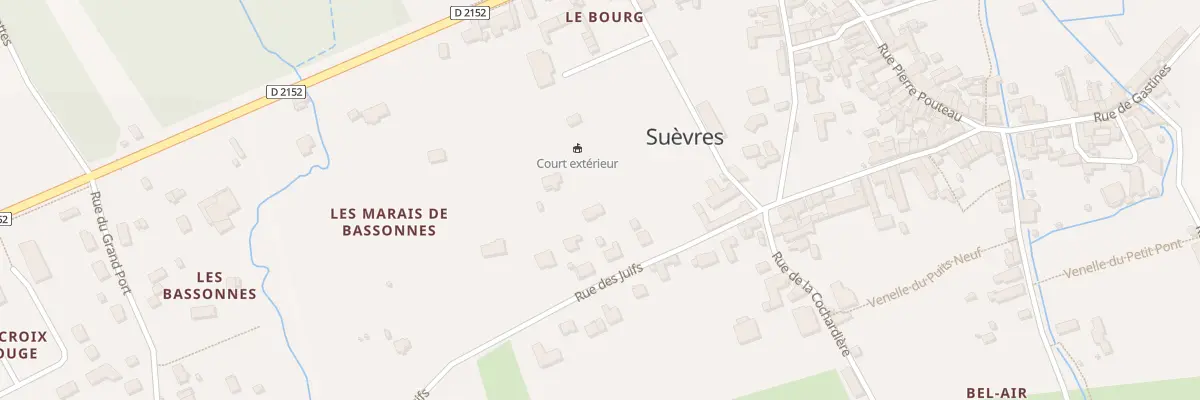 Plan du 14T Rue des Juifs à Suèvres