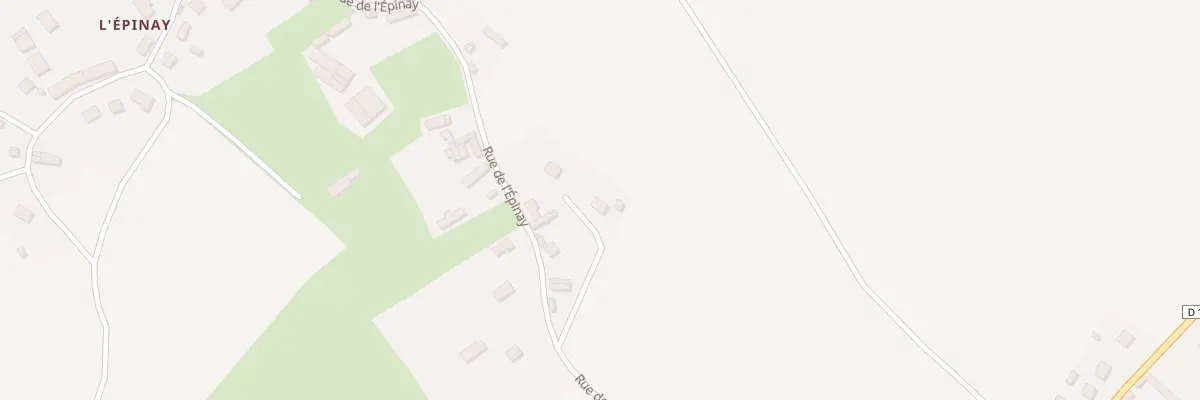 Plan du 164 Le Village à Hennezis