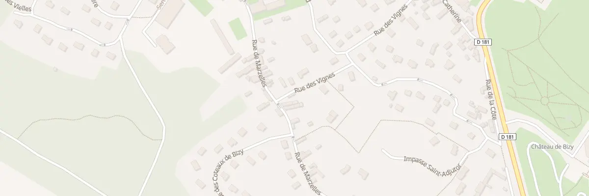 Plan du 36 Rue de Marzelles à Vernon