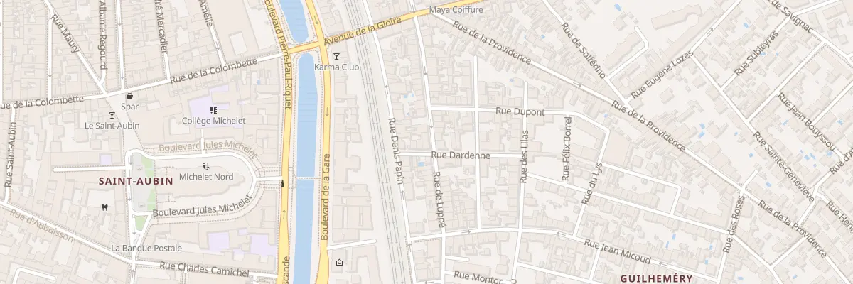 Plan du 15 Rue de Luppe à Toulouse