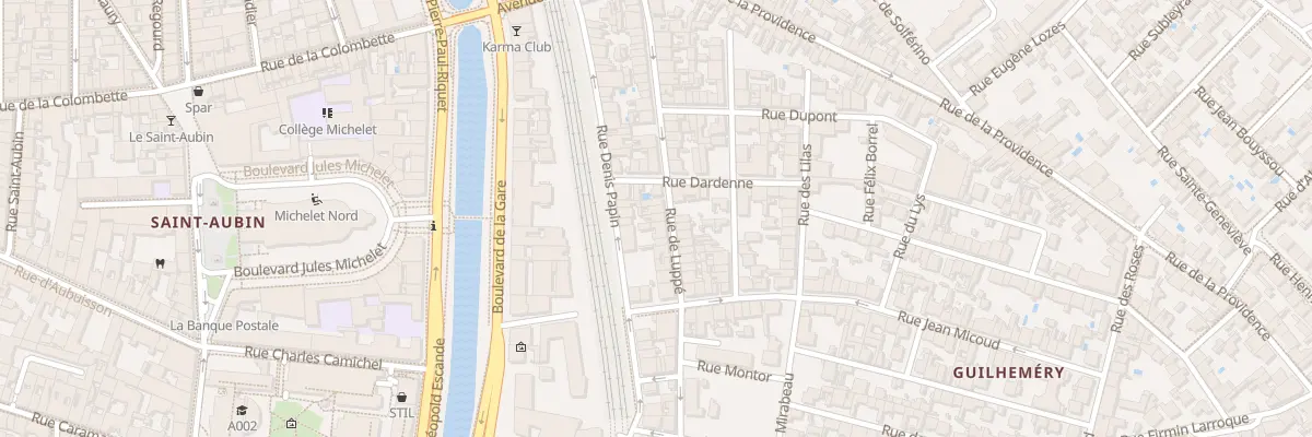 Plan du 9 Rue de Luppe à Toulouse