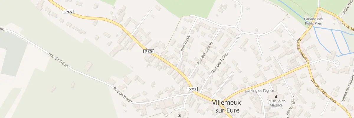 Plan du 1 Rue Torse à Villemeux-sur-Eure