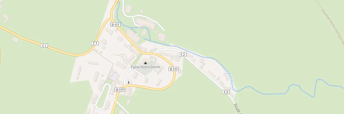 Plan du 1365 Rte de Neufchâtel à Neuville-Ferrières