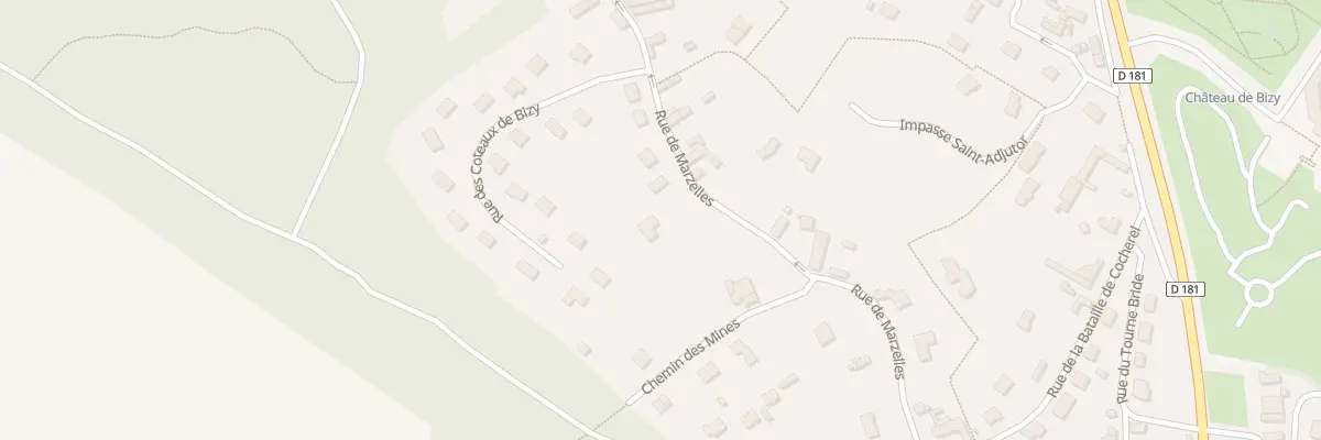 Plan du 9 Rue de Marzelles à Vernon