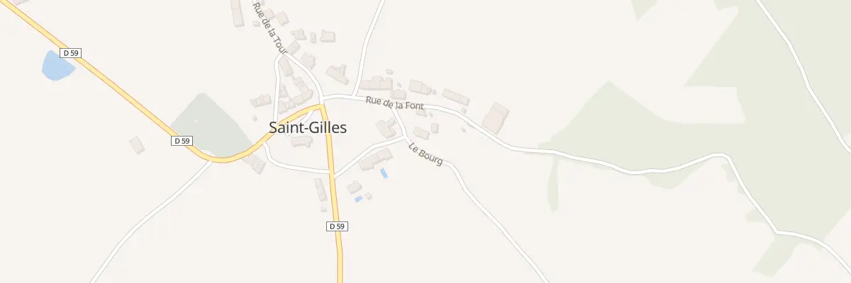 Plan du 3 All des Acacias à Saint-Gilles