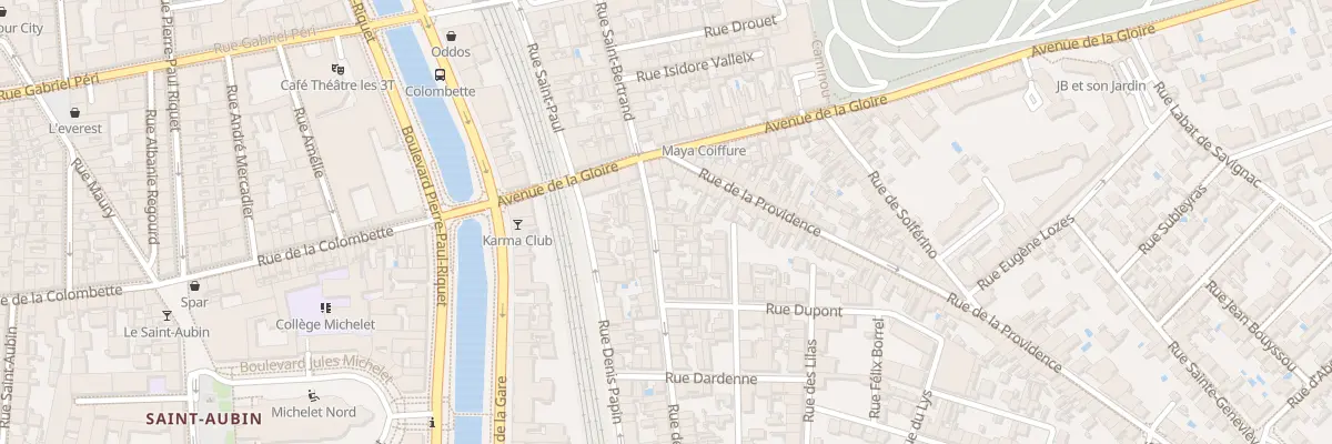 Plan du 46 Rue de Luppe à Toulouse