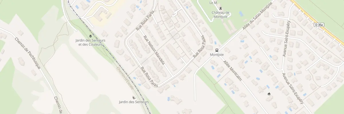 Plan du 31 Rue Rosa Parks à Ramonville-Saint-Agne