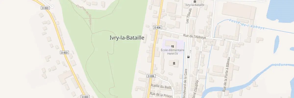 Plan du 45 Rue de Garennes à Ivry-la-Bataille
