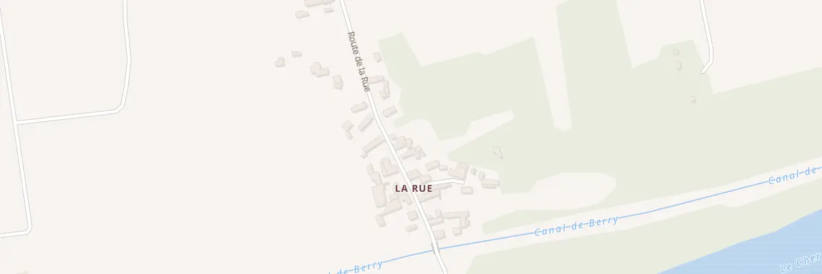 Plan du 34 Rte de la Rue à Châtillon-sur-Cher