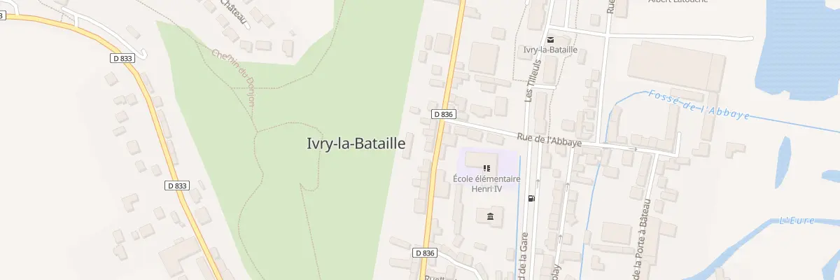 Plan du 55 Rue de Garennes à Ivry-la-Bataille