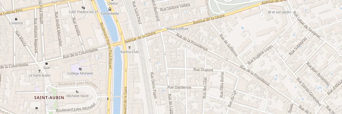 Plan du 40 Rue de Luppe à Toulouse