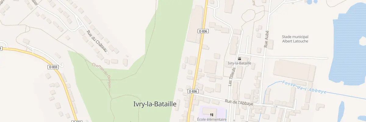 Plan du 75 Rue de Garennes à Ivry-la-Bataille
