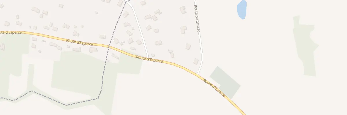 Plan du 1070 Rte d’Esperce à Caujac