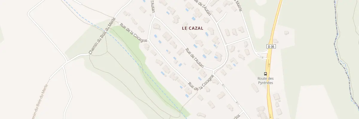 Plan du 26 Rue de l’Autan à Pechbusque
