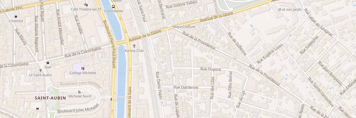 Plan du 38 Rue de Luppe à Toulouse