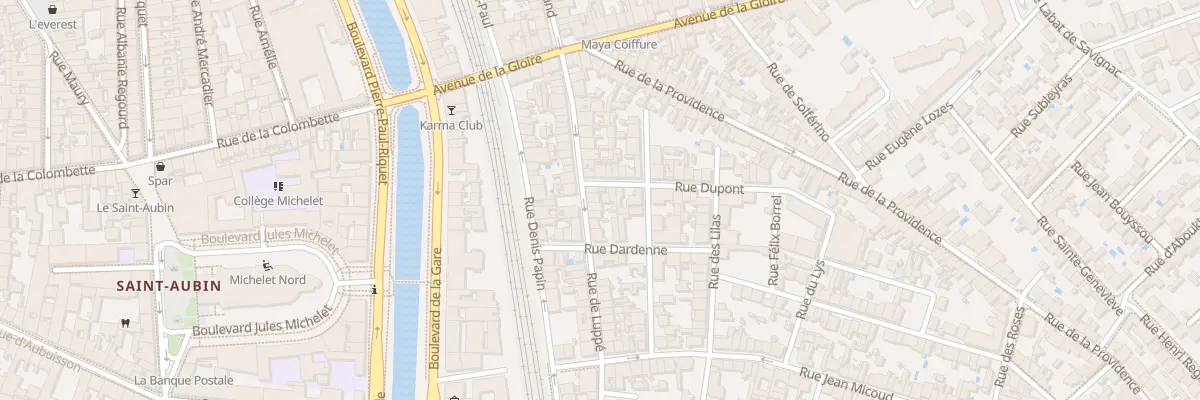Plan du 32 Rue de Luppe à Toulouse