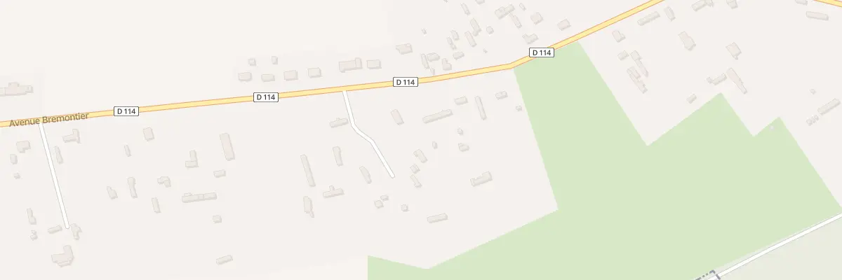 Plan du 61 Av Bremontier au Tronquay