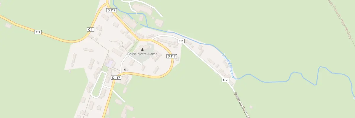 Plan du 1399 Rte de Neufchâtel à Neuville-Ferrières