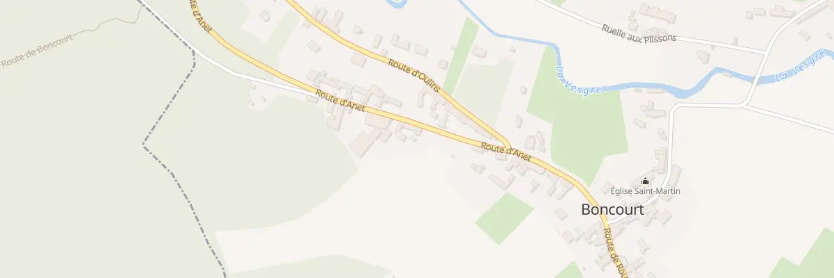 Plan du 19 Rte d’Anet à Boncourt
