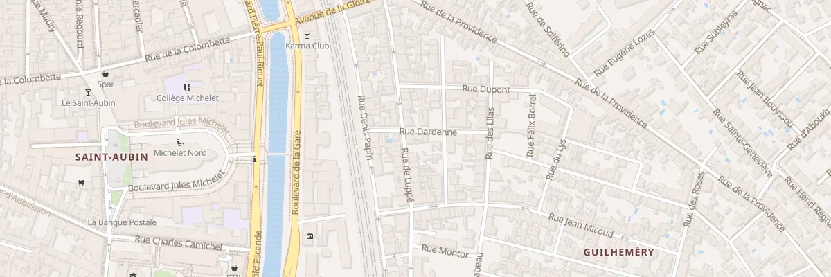 Plan du 22 Rue de Luppe à Toulouse