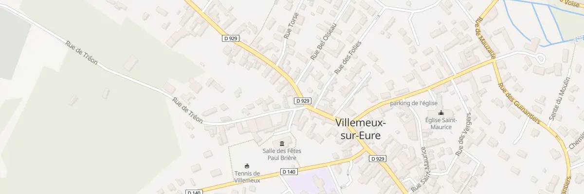 Plan du 36 Grande Rue à Villemeux-sur-Eure