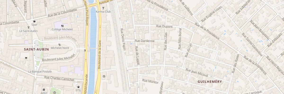 Plan du 20 Rue de Luppe à Toulouse