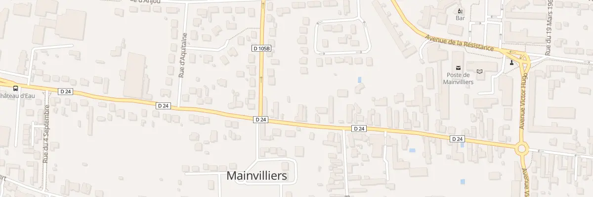 Plan du 174 Rue de la République à Mainvilliers