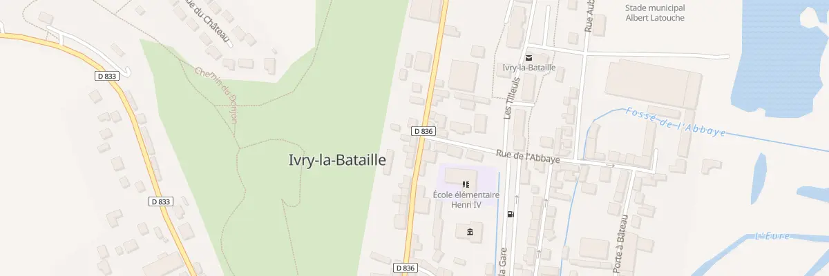 Plan du 61 Rue de Garennes à Ivry-la-Bataille