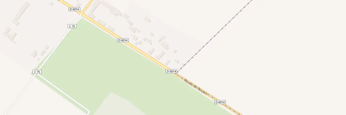 Plan du 4 Rue Nationale à Écouis