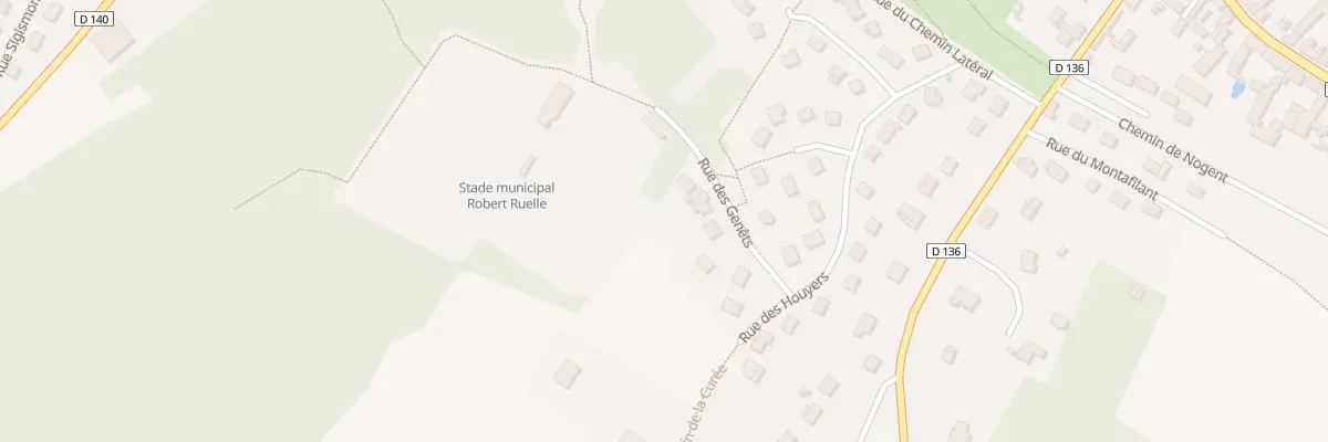 Plan du 28 Rue des Genets à Villemeux-sur-Eure