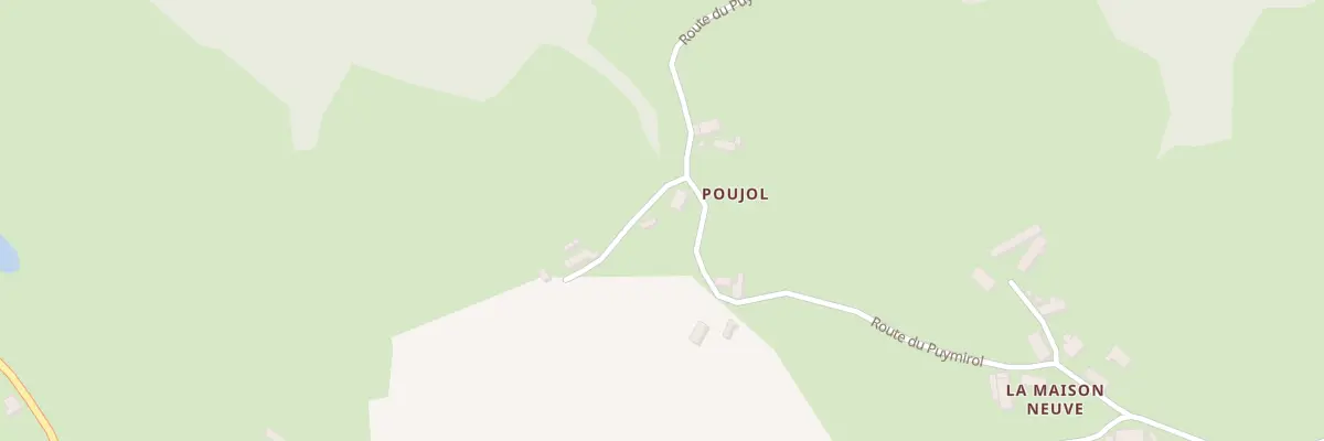 Plan du 1589 Rte du Puymirol à Orgnac-sur-Vézère