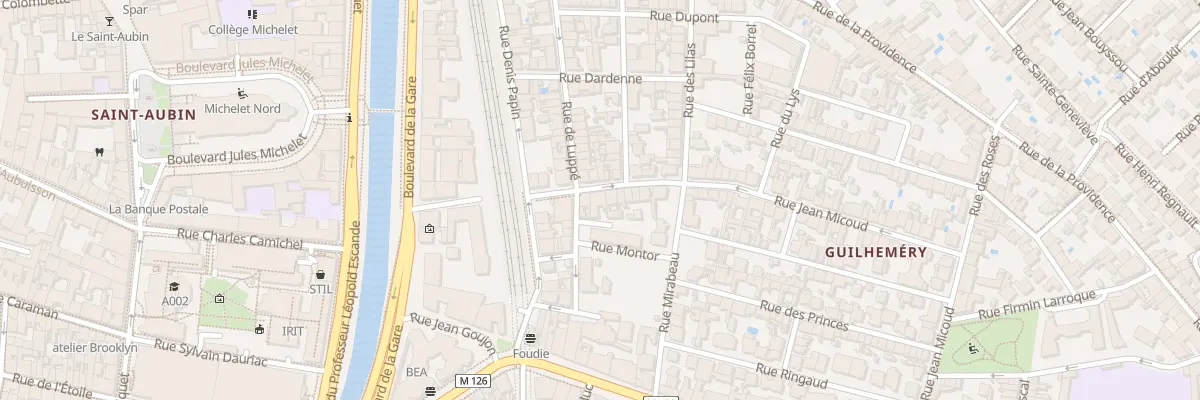 Plan du 83 Rue Jean Micoud à Toulouse