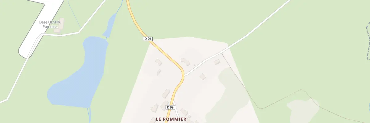 Plan du 2T Le Pommier à Saint-Maurice-la-Souterraine