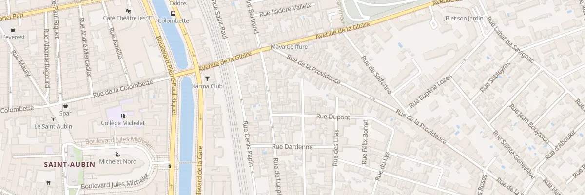 Plan du 29 Rue Coupeau à Toulouse