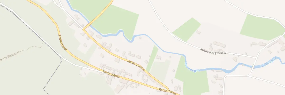 Plan du 12 Rte d’Oulins à Boncourt