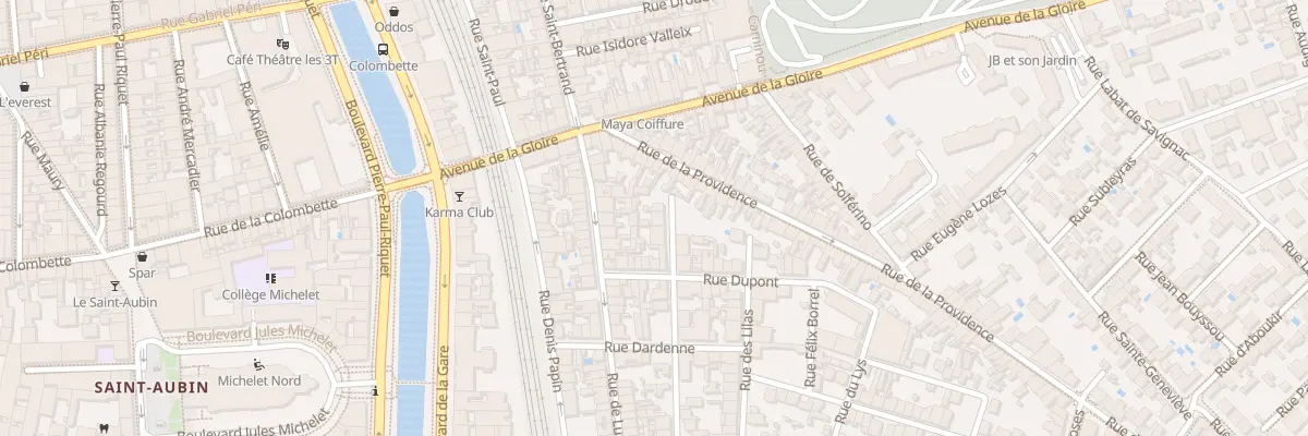 Plan du 31 Rue Coupeau à Toulouse
