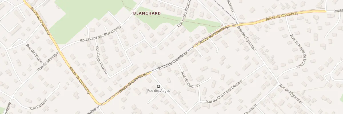 Plan du 8 Rte de Chambray à Saint-Marcel