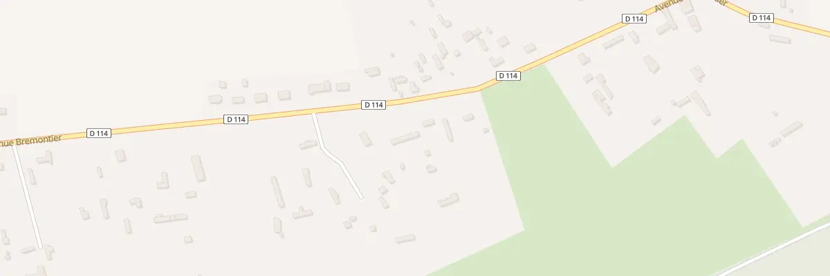 Plan du 59 Av Bremontier au Tronquay
