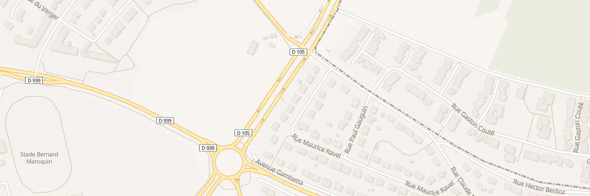 Plan du 41 Rue Maurice Ravel à Mainvilliers