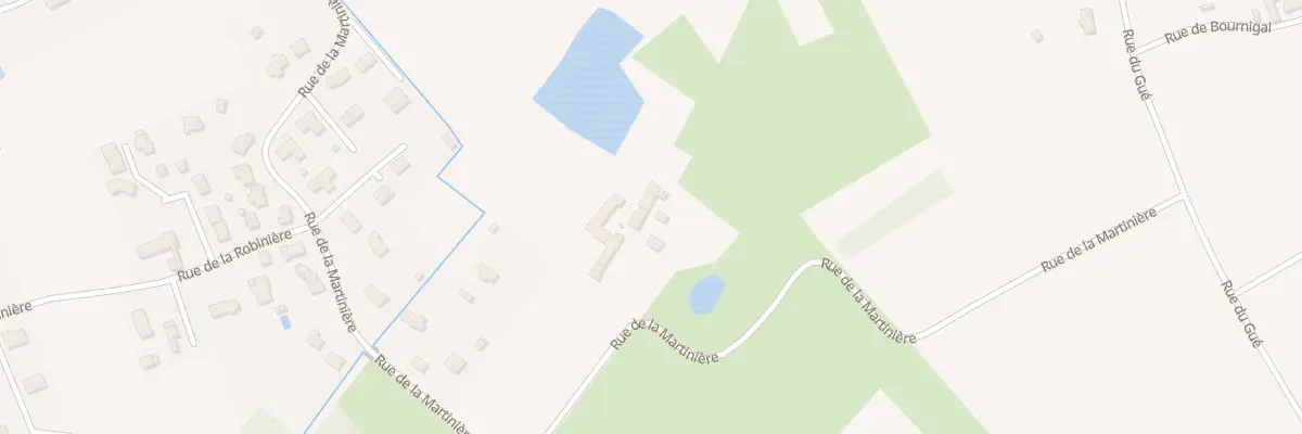 Plan du 1167A Rue de la Martinière à Mont-près-Chambord