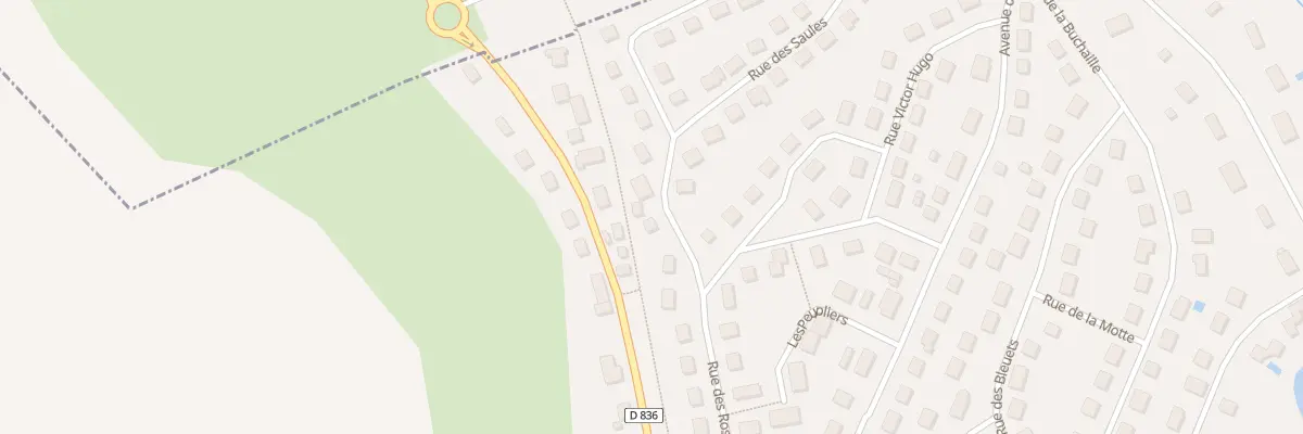 Plan du 23 Rue des Rosiers à Ivry-la-Bataille