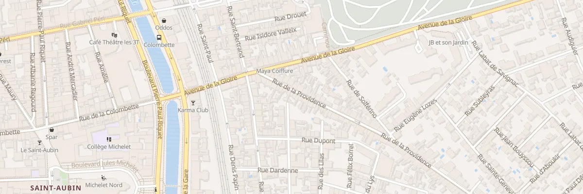 Plan du 18 Rue de la Providence à Toulouse