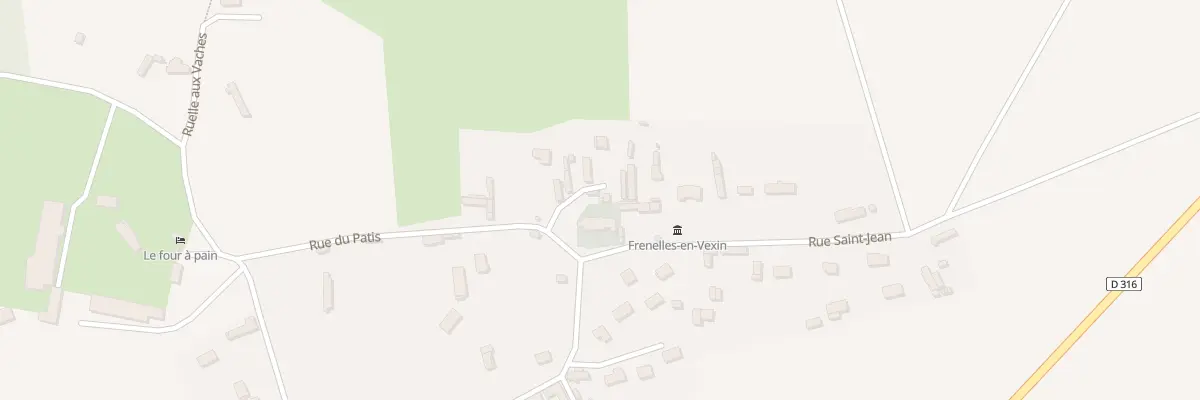 Plan du 5 Imp de l’Ecole à Frenelles-en-Vexin