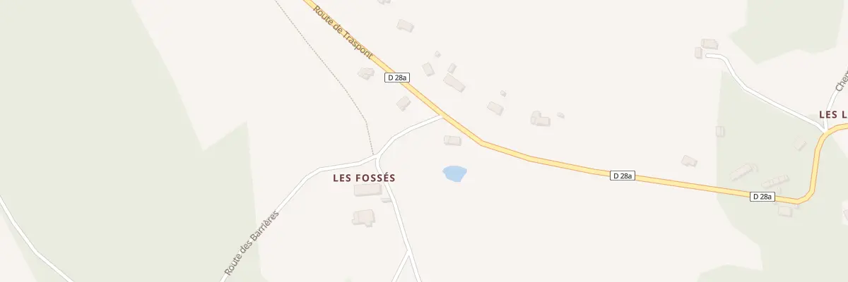 Plan du 1193 Rte de Traspont à Saint-Laurent-les-Églises