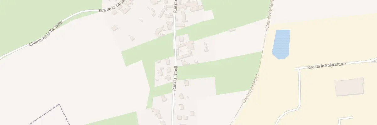 Plan du 981 Rue du Trinvil à Saint-Quentin-la-Motte-Croix-au-Bailly