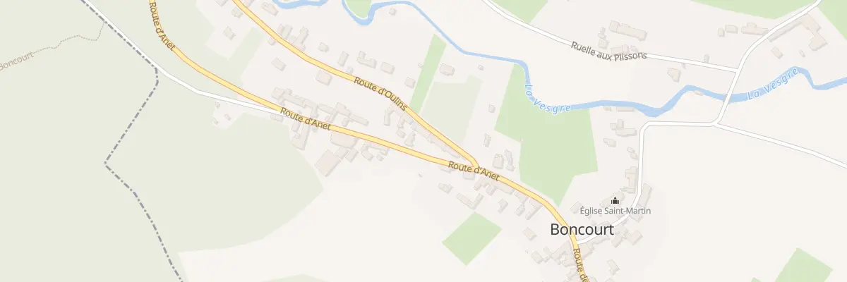 Plan du 4 Rte d’Anet à Boncourt