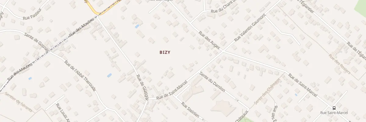 Plan du 40 Rue de Saint Marcel à Vernon