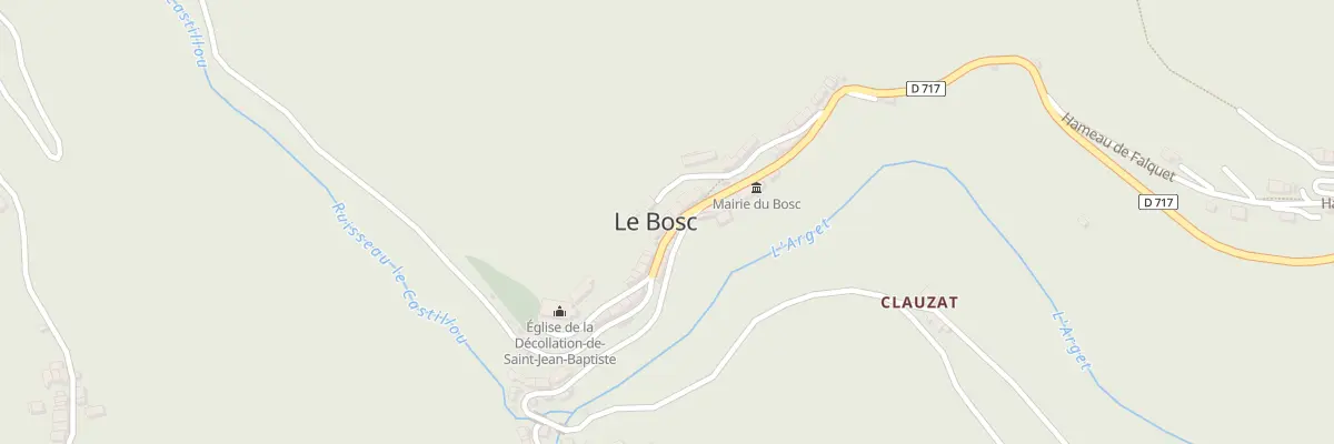 Plan du 56 La Cabirole au Bosc