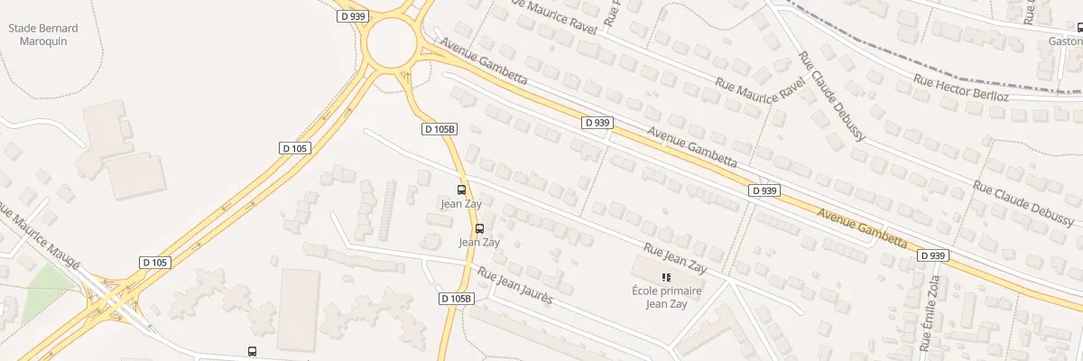 Plan du 50 Rue Jean Zay à Mainvilliers